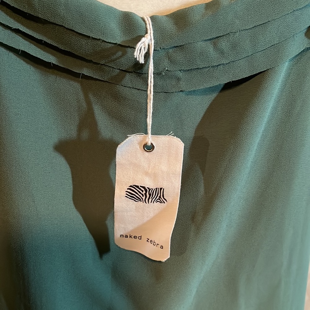 Naked Zebra spaghetti strap tank top - Picture 4 of 4